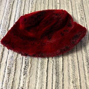Danier faux fur bucket hat
